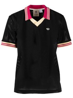 adidas сетчатая рубашка поло из коллаборации с Wales Bonner