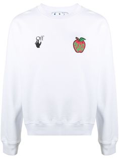 Off-White толстовка с принтом