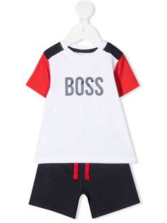 BOSS Kidswear спортивный костюм в стиле колор-блок