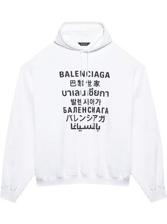 Balenciaga худи с логотипом