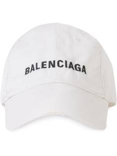 Balenciaga бейсболка с вышитым логотипом