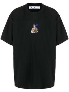 Off-White футболка с принтом Caravaggio Arrow