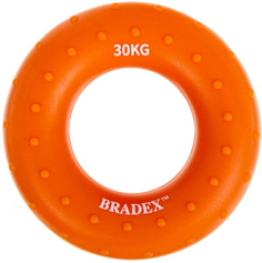 Эспандер Bradex кистевой, до 30 кг, массажный, оранжевый (SF 0571)