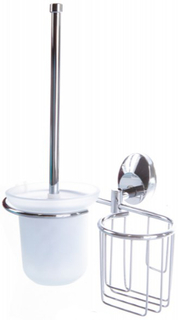 Ершик для унитаза Solinne 16162, с держателем для освежителя воздуха (2522.013)