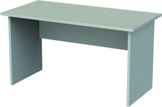 Письменный стол СП-МЕБЕЛЬ "Этюд", 140х70х75 см, серый (640286)