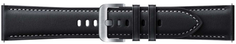 Ремешок Samsung Stitch Leather Band Galaxy Watch3 45мм, черный (ET-SLR84LBEGRU)