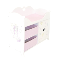 Кукольная мебель PAREMO Кроватка-шкаф серии Мимими Мини Крошка Мили (PRT120-01M)