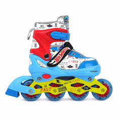 Спортивные товары Hot Wheels Коньки роликовые, PU колеса со светом, размер XS (26-29)