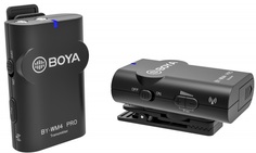 Двухканальная беспроводная радиосистема Boya BY-WM4 Pro-K1 (черный)
