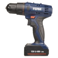 Безударная аккумуляторная дрель-шуруповерт Ferm CDM1119 (синий)