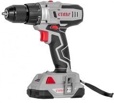 Дрель-шуруповерт СТАВР ДА-14,4/2 (черно-серый)
