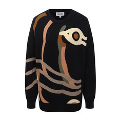 Хлопковый пуловер Kenzo x WWF Kenzo