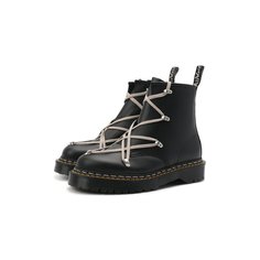 Кожаные ботинки Rick Owens x Dr. Martens Rick Owens