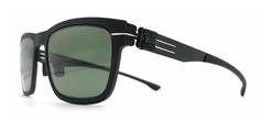 Солнцезащитные очки Ic Berlin IB Five-O Black Green Polarized Rubber