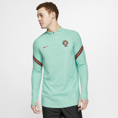 Мужская футболка для футбольного тренинга Nike VaporKnit Portugal Strike - Зеленый