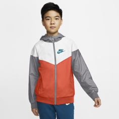 Куртка для мальчиков школьного возраста Nike Sportswear Windrunner - Оранжевый