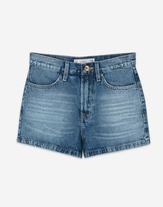 Джинсовые шорты Mom для девочки Gloria Jeans