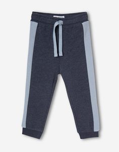 Тёмно-синие спортивные брюки для мальчика Gloria Jeans