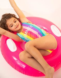 Слитный купальник «Summer» для девочки Gloria Jeans