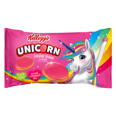 Печенье сахарное Kelloggs Unicorn в глазури Клубника 105 г Kellogg's