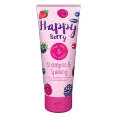 Bubchen, Детский шампунь и ополаскиватель для волос Happy Berry, 200 мл