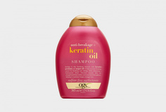 Шампунь против ломкости волос с кератиновым маслом OGX
