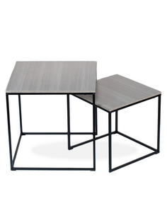 Комплект столиков (my interno) черный 50x50x50 см.