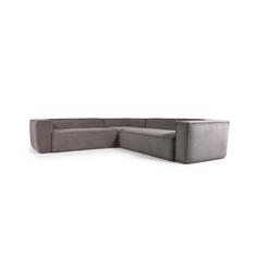 Угловой диван corduroy (la forma) серый 290x69x290 см.