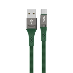 Кабель USB Type-C TFN 1.2m Zinc плоский green (TFN-CZNUSBC12MGRN) 1.2m Zinc плоский green (TFN-CZNUSBC12MGRN)