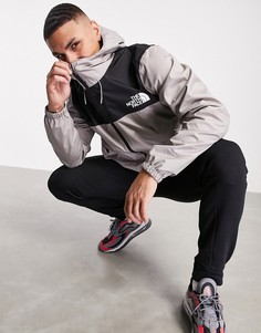 Серая куртка The North Face 1990 Mountain Q-Зеленый