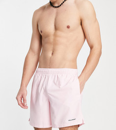 Пастельно-розовые шорты для плавания COLLUSION-Розовый цвет