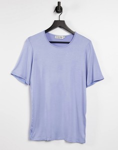 Синяя oversized-футболка от комплекта In The Style-Голубой