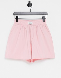 Хлопковые боксеры ASOS 4505-Розовый цвет
