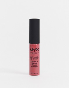 Мягкий матовый крем для губ NYX Professional Makeup (Sao Paulo)-Розовый цвет