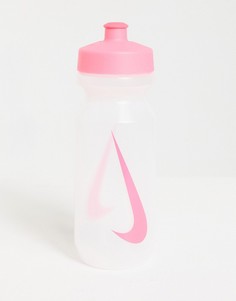 Прозрачная бутылка для воды Nike Training Big Mouth 625 мл-Прозрачный