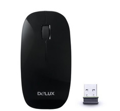 Мышь Delux DLM-111LGB Black