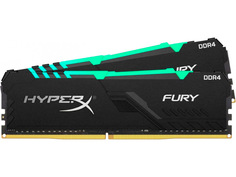 Модуль памяти HyperX Fury RGB DDR4 DIMM 3200MHz PC-25600 CL16 - 32Gb KIT (2x16Gb) HX432C16FB4AK2/32