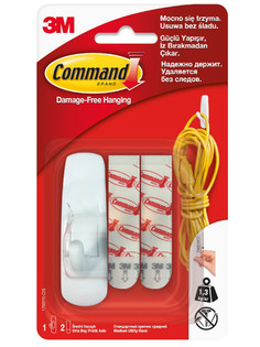 Крючок Command (1шт) 17001N