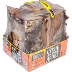 Дрова SuperGrill березовые 6кг