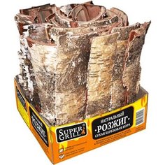 Кора для розжига Supergrill березовая 3,5 кг