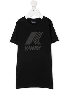 K Way Kids футболка с логотипом