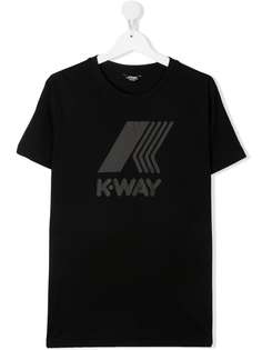 K Way Kids футболка с логотипом