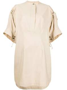 3.1 Phillip Lim платье-рубашка длины мини с драпировкой
