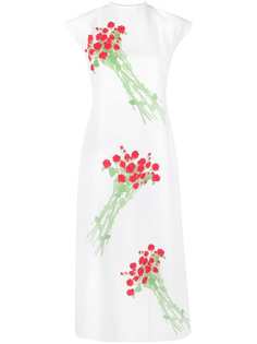 Bernadette платье макси с цветочным принтом