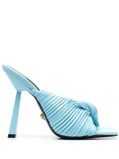 Versace мюли с драпировкой