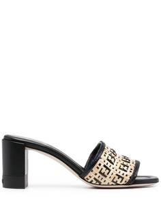 Fendi плетеные мюли
