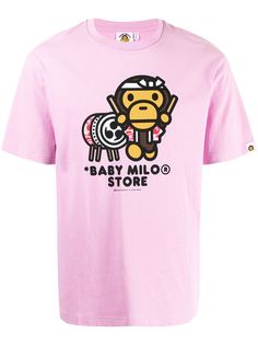 *BABY MILO® STORE BY *A BATHING APE® футболка с короткими рукавами и логотипом