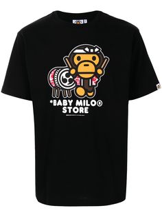 *BABY MILO® STORE BY *A BATHING APE® футболка с короткими рукавами и логотипом