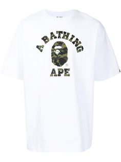 A BATHING APE® футболка с короткими рукавами и логотипом Bape