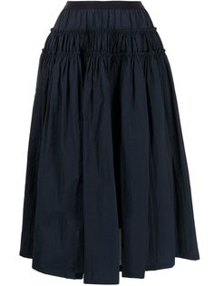 Sara Lanzi юбка с завышенной талией и оборками